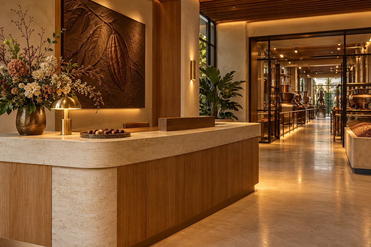 DUKE visitor centre reception concept
